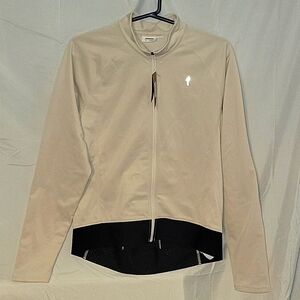 Mens Medium Cycling Thermal long-sleeve jersey road mtn gravel mtb